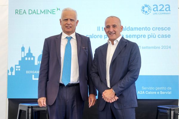 Il teleriscaldamento cresce per dare calore pulito a sempre più case, Inaugurazione presso Rea Dalmine, Dalmine, 11 Settembre 2024. Ph. Davide Brunori