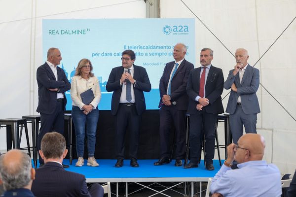 Il teleriscaldamento cresce per dare calore pulito a sempre più case, Inaugurazione presso Rea Dalmine, Dalmine, 11 Settembre 2024. Ph. Davide Brunori