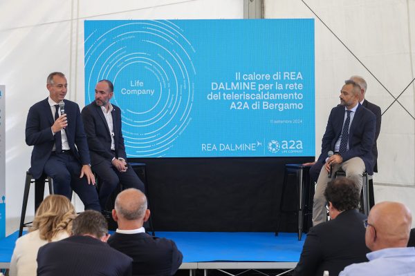 Il teleriscaldamento cresce per dare calore pulito a sempre più case, Inaugurazione presso Rea Dalmine, Dalmine, 11 Settembre 2024. Ph. Davide Brunori